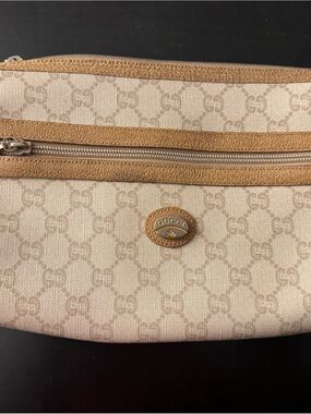Gucci Vintage Gucci Plus GG Monogram Clutch